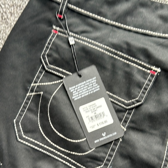 Men's Black Cargo Shorts - Picture 3 of 8